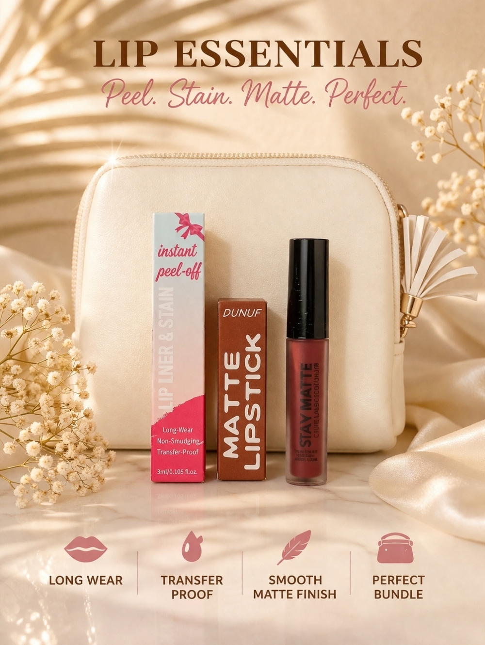 Lip Essentials 4 Piece Bundle